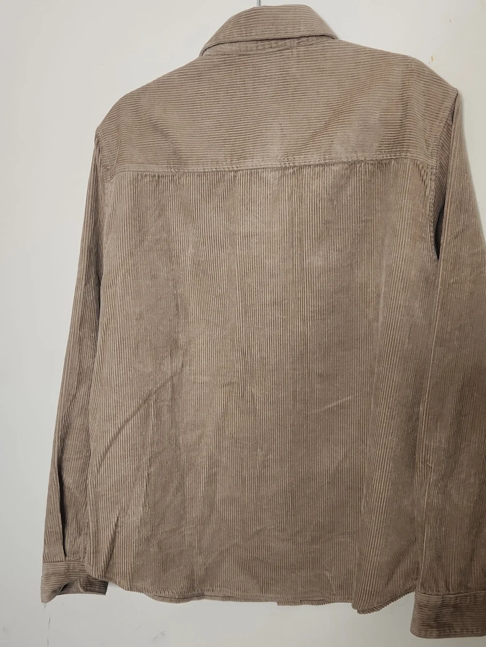 GAP Men's Corduroy 100% Cotton Overshirt Jacket - Tan